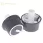 Ge 2 Chiếc 25 * 25.5MM Cao Su Nửa Trục Núm Điện Áp Bộ Mã Hóa Quay Công Tắc Âm Lượng n