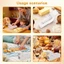 Dành Cho Bánh Mì, Bánh, Bánh Quy Máy Thái Bơ Có Nắp Bảo Quản Kín & Lưỡi Dao Cắt Bơ Bằng Thép Không Gỉ