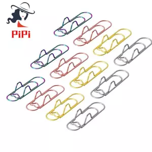 Kim loại cho máy tính xách tay Kẹp bút-12 chiếc Kẹp giấy đầy màu sắc Giá đỡ bút, Phụ kiện kế hoạch