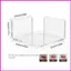 Kệ Máy Ảnh Treo Tường 2 Miếng Acrylic Nhỏ Dính Treo Tường Đứng An Ninh Camera Kệ Cho Màn Hình Loa lyuvn