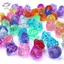 HFTOY 1 Hộp Tiệc Confetti Cưới Giáng Sinh Nhựa Cho Trẻ Em Đồ Chơi Pha Lê Đá Quý Kim Cương Trang Sức Kho Báu Ngực Cướp Biển Đạo Cụ Làm Đầy ~
