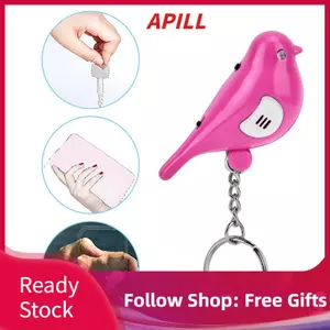 Apill Công cụ định vị chìa khóa xe ô tô có âm thanh vỗ tay Điều khiển móc khóa Móc khóa giữ còi để tìm ngăn chặn thất lạc (Màu xanh da trời)