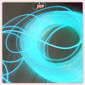 JRP 1Roll 5M Trong Suốt Bên Phát Sáng Nhựa Pmma Cáp Quang Lõi Rắn Cáp Quang Đường Kính 1.5 / 2 / 3 / 4 / 5MM JRP