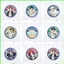 HT3 BLUE LOCK x Summer Beach Huy Hiệu Quà Tặng Cho Bé Gái Anime Bộ Sưu Tập Quà Lưu Niệm Yoichi Meguru Hyoma Seishiro Reo TH3
