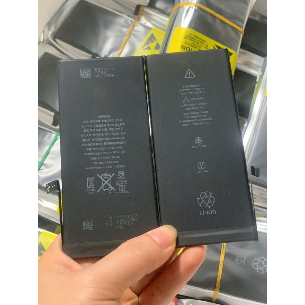 Pin dung lượng chuẩn cho máy 5, 5s, 6, 6S, 6P, 6SP, 7, 7P, 8, 8P,  chất lượng cao tặng kèm siu dán | BigBuy360 - bigbuy360.vn