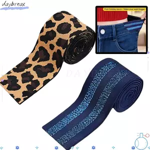 DAYBREAK Dụng cụ mở rộng thắt lưng co giãn có thể điều chỉnh, Độ đàn hồi cao Không có khóa Thắt lưng đàn hồi vô hình, Không dấu vết Công cụ may vá DIY Công cụ mở rộng eo Polyester dành cho nam giới