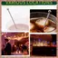 5 Chiếc Có Thể Tái Sử Dụng Swizzle Sticks Cà Phê Khuấy Đồ Uống Thanh Khuấy Bằng Thép Không Gỉ Cocktail Swizzle Stick Bạc Thẳng Rod Blender (R F C V)