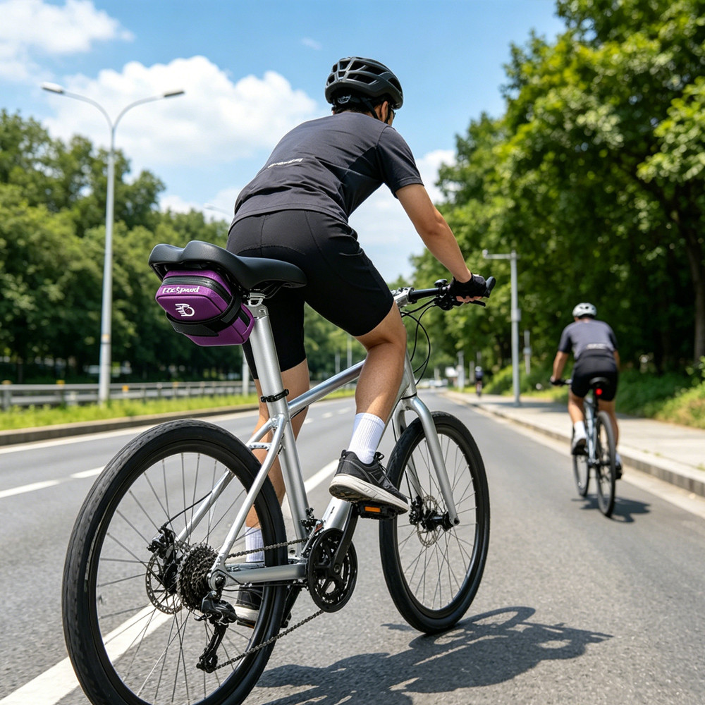 FzcSpeed Mini Xe Đạp Yên Túi Di Động MTB Xe Đạp Đường Bộ Túi Bảo Quản Đuôi Nhỏ Gọn Đa Năng Cho Tất Cả Ghế Đi Xe Đạp Túi