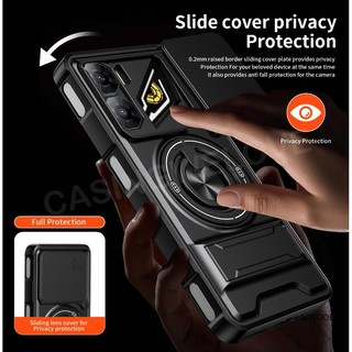 Ốp Điện Thoại Cho ZTE nubia Neo 3 Neo 2 Focus Pro nubia Music 5G 4G Vỏ Nhẫn Từ Tính Vỏ Điện Thoại Chống Sốc Đẩy Kéo Camera Bảo Vệ Mặt Sau