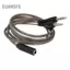 Guansfs Guansfs Âm Thanh 3.5mm Chia Cổng Cáp 1 Nữ sang 2 Nam Bộ Chuyển Đổi Tai Nghe Chụp Tai Micro Dây Adapter dành cho Tai Nghe máy tính để bàn Laptop PC