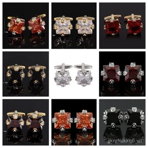 Vòng tay nam zircon trắng, thời trang và tinh tế cho áo sơ mi