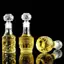 MAKY 1 Cái 50ml Trong Suốt Nhỏ Rỗng Tinh Thần Whisky Chai Rượu Thủy Tinh Mini Rượu Chai Có Nắp Vít Bình Whisky VN