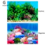 Poster nền bể cá Nhãn dán nền bể cá tự dính Ocean