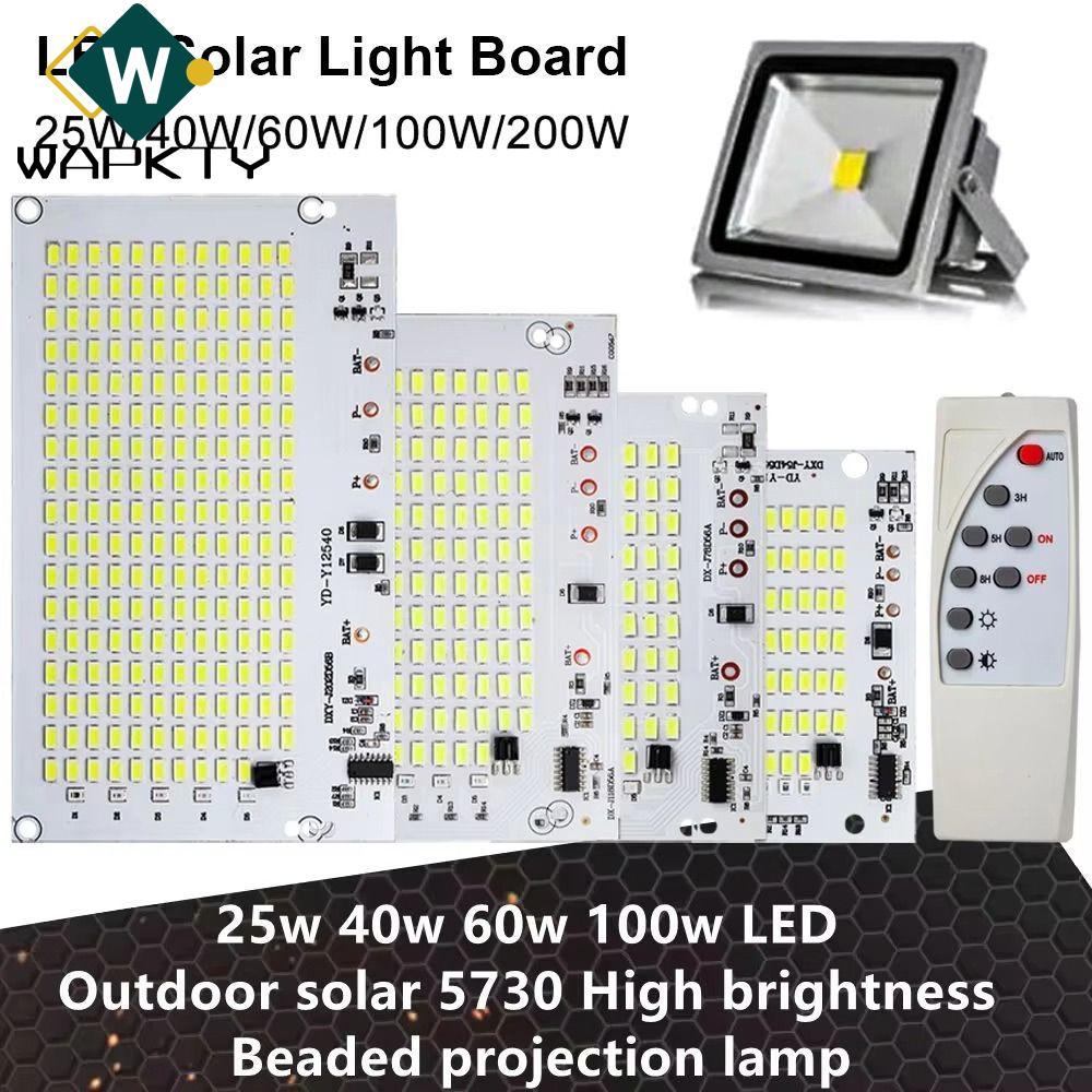 Bảng điều khiển nguồn sáng WAPKTY 1 chiếc, Bảng đèn LED SMD5730 25 / 40 / 60 / 100 / 250W, Đèn trắng có bộ điều khiển từ xa Đèn pha điều khiển từ xa độ sáng cao