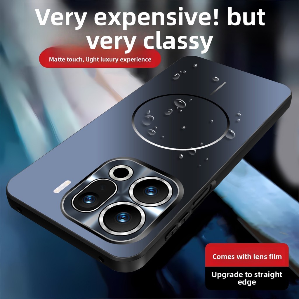 Ốp Mim Cho OPPO Find X9 Pro FindX9 Vỏ Băng Từ Tính Độ Nét Cao Ống Kính Phim Ốp Lưng Điện Thoại Chống Sốc Vỏ Cứng