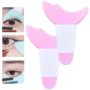 【Roshy】Dụng cụ chuốt mi đa năng phấn mắt kẻ mắt mascara 3 trong 1 có thể tái sử dụng dụng cụ chuốt mi bằng silicon.