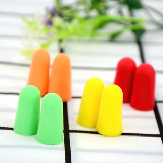 2 Nút Bịt Tai Chống Ồn Chống Nước Đa Sắc Có Hộp Nhựa Tái Sử Dụng Lâu Dài Tiện Lợi -PST99