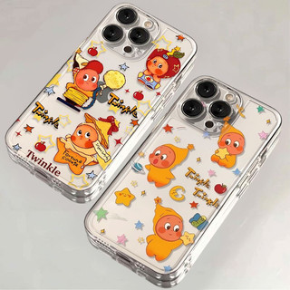 Ốp Điện Thoại Twinkle Twinkle Cho Samsung Galaxy A57 A17 A56 A55 A54 A15 A07 A06 A16 A36 A26 A25 TPU Trong Suốt Thời Trang Hàn Quốc Mềm Mại Siêu Mỏng Sang Trọng Bumber INS Ốp Lưng