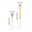 HFSHY Răng Hai Mặt Ngứa Xước Di Động Scratcher Bóng Từ Tính Kính Thiên Văn Có Thể Mở Rộng Scratch Ba Scratch Tool Point Massage Sti VN