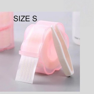 Kích mí, dán mí lưới ren sẵn keo (cuộn 300 miếng), không lộ, siêu tàng hình
