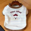 Quần Áo Thú Cưng Sữa Trắng Sọc Vest Chó Nhỏ Teddy Bichon Corgi Xuân Hè Áo Mỏng Thoáng Khí Hai Chân Quần Áo