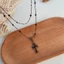 Mặt Dây Chuyền Choker Phong Cách Hồng Kông, Đá Quý Sáng Bóng, Phụ Kiện Thời Trang Đặc Biệt