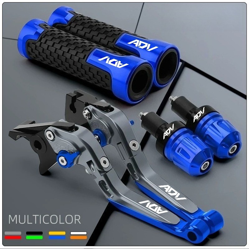 DÀNH CHO XE HONDA ADV150 ADV160 ADV350 Cần Phanh Xe Máy Tay Cầm Thanh Cuối Bộ Gấp Có Thể Điều Chỉnh CNC Nhôm Nâng Cấp Bộ