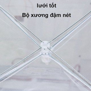 Có Thể Gập Lại Vỏ Thực Phẩm Lưới Dome Fly Mosquito Guard Có Thể Tái Sử Dụng Dã Ngoại Vườn Trái Cây Bảo Vệ