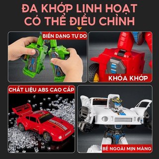 Biến Đổi Xe Robot Đồ Chơi Quán Tính ABS Xe Mô Hình Trẻ Em Quà Tặng Giáo Dục Playset
