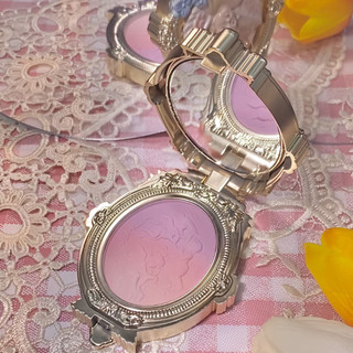 CHEERFLOR Má hồng chuyển màu, má hồng nổi, má hồng tím, mở rộng màu sắc Tặng khăn tẩy trang