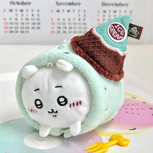 10cm Macaron Kem Nunu Nằm Xuống Cơ Thể Cotton Bé Sao Biển Cơ Thể chiikawa Quần Áo Bé Mũ Đội Đầu 4.27