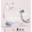 Hàng có sẵn Nhật Bản BRIGHT LINK Capsule Toy Mặt dây chuyền mèo trong suốt 2 bóng lông mèo B4KU