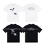 Hàng có sẵn chất lượng cao Real Shot * * Tra * * star * * Hip-Hop Phong cách Mỹ 260g Áo thun ngắn tay dáng rộng Cotton nguyên chất 260g
