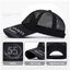 Mũ chống nắng CATMALLER88, Mũ bóng chày lưới thoáng khí có thể điều chỉnh, Mũ Snapback vành rộng khô nhanh Unisex Mùa hè