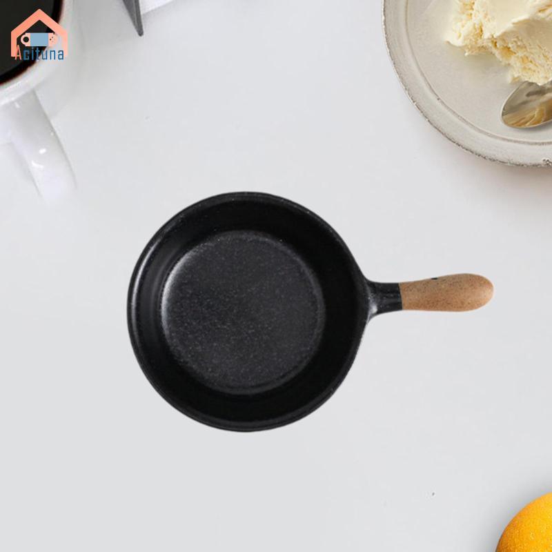 Bát nhúng gốm trắng có tay cầm Món ăn nhẹ nhỏ Đĩa gia vị Bộ đồ ăn Khay đựng nước sốt cho nhà hàng Sushi và gia đình