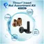 Đầu nối bu lông bằng gỗ có ren cho gỗ cho đồ nội thất Ghế bàn để bàn Giường cũi, có ren hoàn toàn