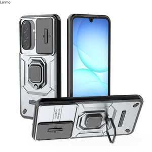 Chống Sốc Cho Samsung Galaxy A56 A36 A26 A17 A13 A14 A15 A24 A25 A34 A35 A54 A55 Trượt Bảo Vệ Ống Kính Máy Ảnh Giá Đỡ Vòng Từ Tính Vỏ Điện Thoại Bảo Vệ Camera Vỏ Silicon Cứng