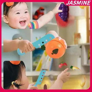 JASMINE 1 Bộ Trái Cây Giả Vờ Chơi Trò Chơi Nhà Bếp Bé Nỉ Ban Chơi Đồ Chơi Thực Phẩm Treo Tường Stier Kỹ Năng Vận Động Tinh Tế Đồ Chơi Giáo Dục Sớm JASMINE