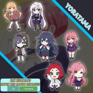 Gantungan Kunci Kimi Na Koto Ga 100 Girlfriends Nano Shizuka, Keychain Anime Lucu - Hakari