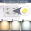 Đèn RV Nội thất 12V Led 8W Đèn vòm đôi trần 600 Lumen Đèn chiếu sáng cho xe kéo RV