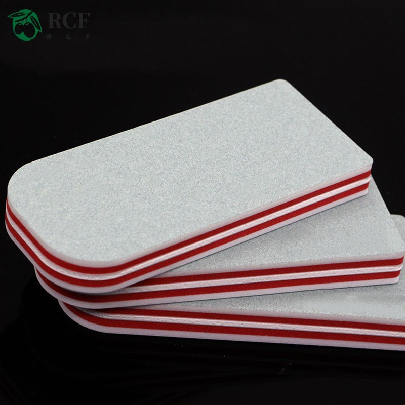 Tập file móng hai mặt, nhám mịn/thô, dụng cụ cho da kim loại, acrylic và móng tự nhiên