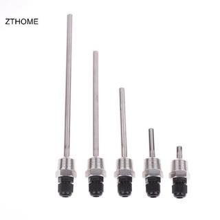 ZTHOME 30-200mm Ống Thermowells Bảo Vệ Thép Không Gỉ 304 1 / 2 BSP G Chủ Đề OD8mm Ngâm Tay Nhà Thơ Cho Cảm Biến Nhiệt Độ HOT