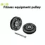 50-160MM Ròng rọc vòng bi nylon đa năng cho gym, pulley bánh xe cáp, thiết bị fitness bền đẹp
