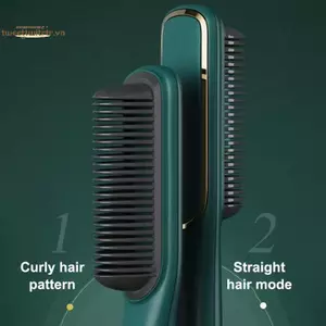 Máy duỗi tóc TRTR Chuyên nghiệp Qui Làm nóng điện Nóng xoăn Tóc Chăm sóc cá nhân Bàn chải kiểu tóc đa chức năng VN