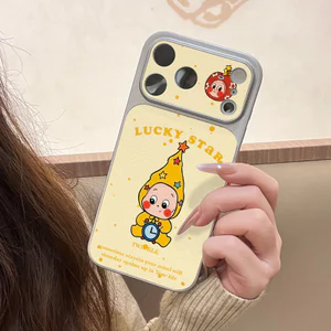Ốp lưng iPhone Twinkle Lucky Star họa tiết da mềm cao cấp - iP 7/8/X/XS/XR/11/12/13/14/15/16/17/Plus/Air/Pro/Max