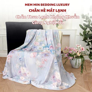 Chăn Hè Thun Lạnh Memminbedding Luxury kháng khuẩn công nghệ Nhật Bản, mịn màng, làm mát nhanh