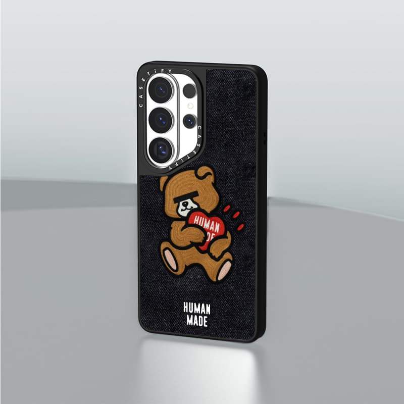 CASECASE X Ốp lưng nhân tạo màu đen mờ Vỏ hút từ tính Samsung Galaxy S26 Ultra S25 S24 S23 Ultra Plus Mặt sau cứng có hộp khắc logov
