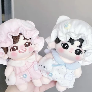 10cm Giấc Mơ Ngọt Ngào Thiên Thần Mèo Cotton Quần Áo Búp Bê Công Chúa Dễ Thương Quần Áo Bé Thời Gian Thử Siêu Dễ Thương Phong Cách Mục Vụ Quần Áo Bé 5.4