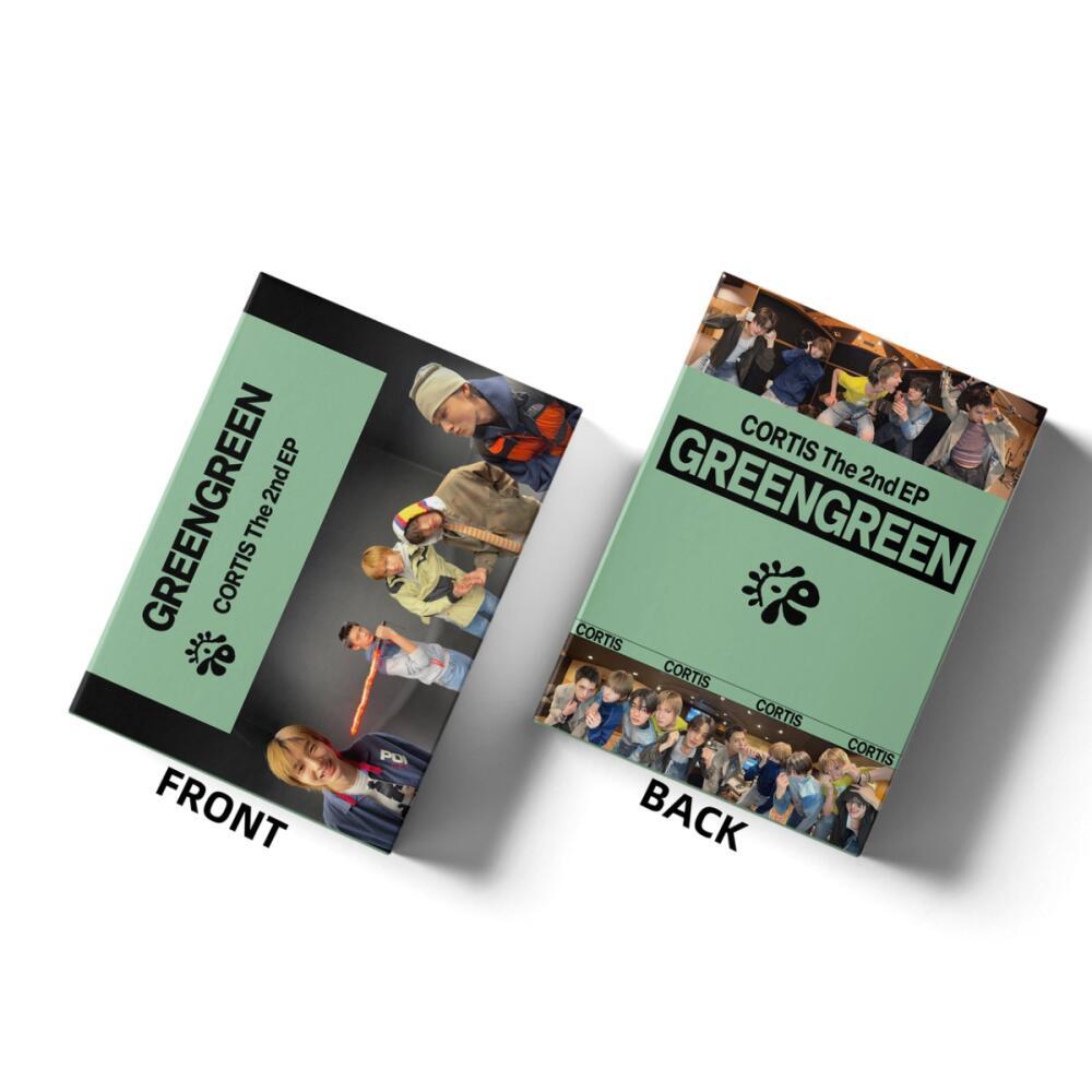 LINXX 55 CÁI CORTIS Bộ Lomo Cards GREENGREEN Album Kpop Boy Group Fan Collectibles Thần tượng Hàng hóa Quà tặng ngày lễ cho người hâm mộ