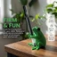 MỘT Playful 3D In Hình Động Vật Thu Nhỏ Bút Giá Treo Bút Trang Trí Bàn Làm Việc Vui Nhộn Cho Không Gian Làm Việc Hoặc Nhà Bookca